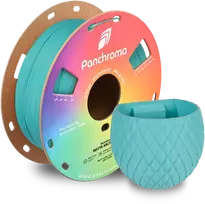 „Polymaker Panchroma PLA“ matinis 1,75 mm 1kg – arktinė žalsvai mėlyna