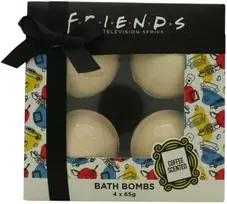 Set, Warner Bros, Friends, Relaxing, Coffee, Bath Bomb, Coffee, x4 pcs, 65 g