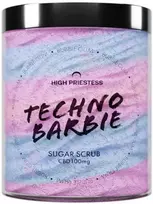 HIGH PRIESTESS Techno Barbie Sugar Scrub kūno šveitiklis, 250 g