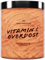 HIGH PRIESTESS Vitamin C Overdose Sugar Scrub kūno šveitiklis, 250 g