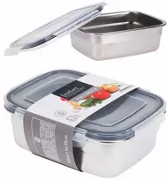 Mondex Edelstaal Maisto Saugojimo Indelis 500 ml - Su Dangčiu - Nerūdijantis Plienas - Praktiškas