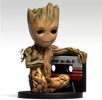 Semic Studio Marvel Guardians of the Galaxy Baby Groot money box figure