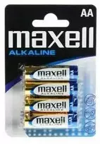 MAXELL šarminės baterijos LR6, 4 vnt.