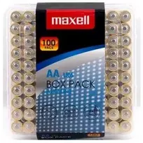 MAXELL šarminės baterijos AA LR6 100 vnt. (10x10 vnt.)