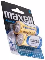 MAXELL šarminės baterijos LR14, 2 vnt.