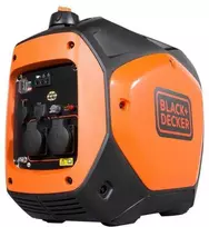 Black & Decker Juodas & Decker „Juodas + Decker“ inverterinis benzininis generatorius, 2200 W