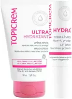 Topicrem UH HAND CREAM + LIP BALM 2 u