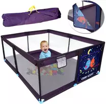 Jokomisiada Large baby playpen, dry pool, 160x200 cm, + bag, cover, ZA5712