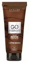 Dažanti plaukų kaukė Farcom Professional Go Vibrant Hair Mask 200ml - Coffee Brown