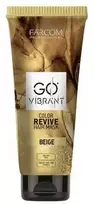 Dažanti plaukų kaukė Farcom Professional Go Vibrant Hair Mask 200ml - rusvai gelsvas