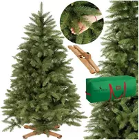 Springos Dirbtinė eglutė Royal Trees Skandinaviška 180 cm su mediniu stovu