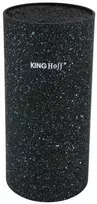 King Hoff Kinghoff“ peilių blokas su marmurine danga KH-1091 elegantiškas peilių laikiklis