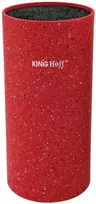 King Hoff Kinghoff“ peilių blokas su marmurine danga KH-1093 elegantiškas peilių laikiklis