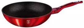 Berlinger Haus BH-1267 granito keptuvė Wok“, Ø28 cm, bordo spalvos