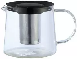 King Hoff Kinghoff KH-4845 stiklinis arbatos infuzorius su plieniniu sieteliu 1,5 l