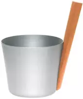 Aliumininis kubiliukas RENTO, natūralaus aliuminio spalvos