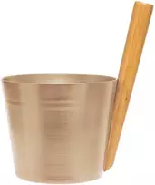 Aliumininis kubiliukas RENTO, šampaninės spalvos