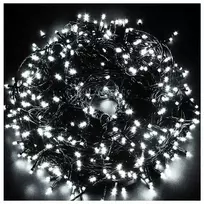 Eu Sandelis Šaltai balta 100 LED vidaus/lauko girlianda 8m LAMP08B