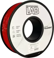 3D Plastikas – Filamentas TPU raudonos spalvos | 1.75 mm, 1kg | Professional LAB
