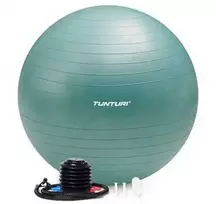 None Gimnastikos kamuolys Tunturi Gymball 65–90 cm, Petrol, Anti Burst (Diametras: 75 cm)