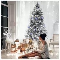 Eu Sandelis Vidaus/išorės girlianda 500 LED šiltai balta LAMP04B