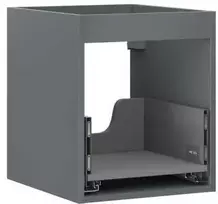 Praustuvo spintelės korpusas Mexen Box-A, 40 cm, 1 stalčius, Graphite matt
