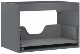Praustuvo spintelės korpusas Mexen Box-A, 70 cm, 1 stalčius, Graphite matt