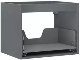 Praustuvo spintelės korpusas Mexen Box-A, 60 cm, 1 stalčius, Graphite matt