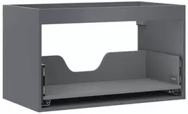Praustuvo spintelės korpusas Mexen Box-A, 80 cm, 1 stalčius, Graphite matt