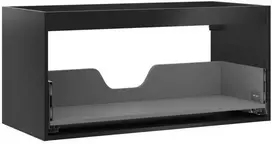 Praustuvo spintelės korpusas Mexen Box-A, 100 cm, 1 stalčius, Juodas matt