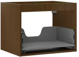 Praustuvo spintelės korpusas Mexen Box-A, 60 cm, 1 stalčius, Nut