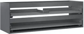 Praustuvo spintelės korpusas Mexen Box-A, 140 cm, 2 stalčiai, Graphite matt