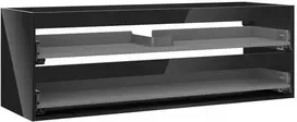 Praustuvo spintelės korpusas Mexen Box-A, 140 cm, 2 stalčiai, Juodas glossy