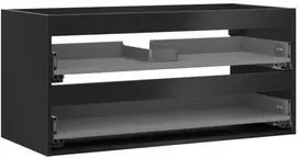 Praustuvo spintelės korpusas Mexen Box-A, 100 cm, 2 stalčiai, Juodas matt