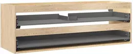 Praustuvo spintelės korpusas Mexen Box-A, 140 cm, 2 stalčiai, Oak