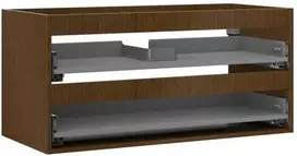 Praustuvo spintelės korpusas Mexen Box-A, 100 cm, 2 stalčiai, Nut
