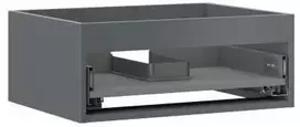 Praustuvo spintelės korpusas Mexen Box-A, 60 cm, 1 stalčius, Graphite matt