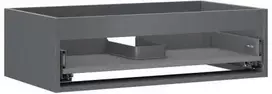 Praustuvo spintelės korpusas Mexen Box-A, 80 cm, 1 stalčius, Graphite matt