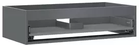 Praustuvo spintelės korpusas Mexen Box-A, 90 cm, 1 stalčius, Graphite matt