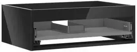 Praustuvo spintelės korpusas Mexen Box-A, 70 cm, 1 stalčius, Juodas glossy