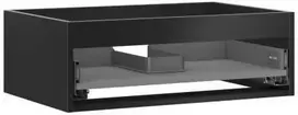 Praustuvo spintelės korpusas Mexen Box-A, 70 cm, 1 stalčius, Juodas matt