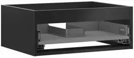 Praustuvo spintelės korpusas Mexen Box-A, 60 cm, 1 stalčius, Juodas matt