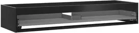 Praustuvo spintelės korpusas Mexen Box-A, 140 cm, 1 stalčius, Juodas matt
