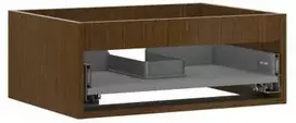 Praustuvo spintelės korpusas Mexen Box-A, 60 cm, 1 stalčius, Nut