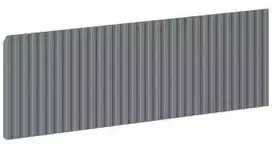 Mexen Rivel priekinė dalis vonios spintelės korpusui, 60 x 20 cm, Graphite matt