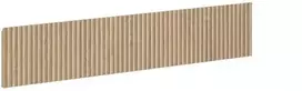 Mexen Rivel priekinė dalis vonios spintelės korpusui, 100 x 20 cm, Oak