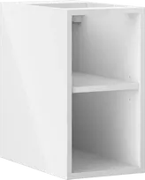 Mexen Box-A spintelė su lentyna, 25 cm, Baltas glossy