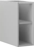 Mexen Box-A spintelė su lentyna, 20 cm, Pilkas matt