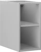 Mexen Box-A spintelė su lentyna, 25 cm, Pilkas matt