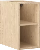 Mexen Box-A spintelė su lentyna, 25 cm, Oak